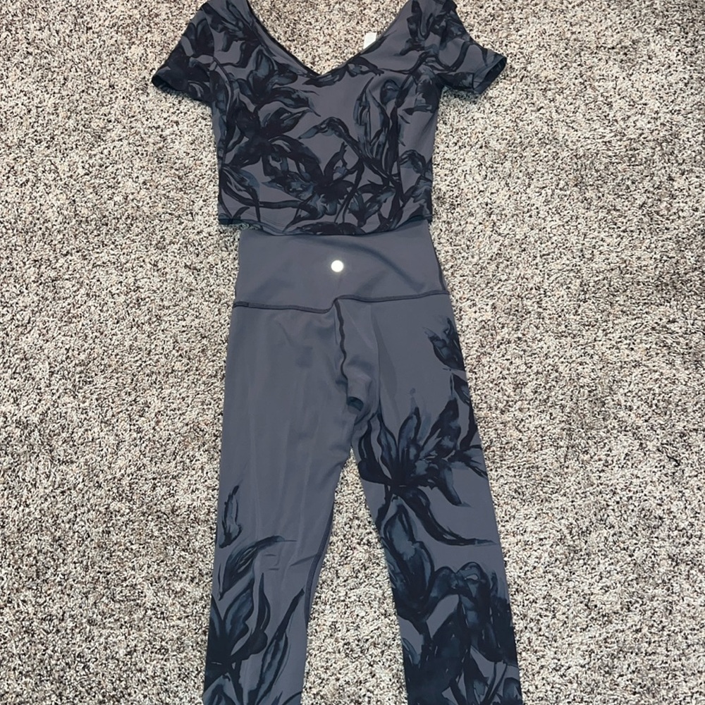 Lululemon Align Matching Set In Botanical Bloom - image 2